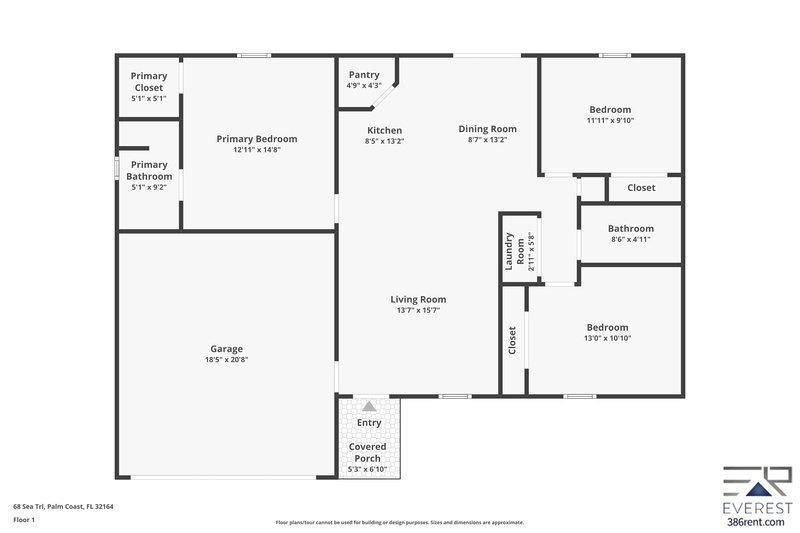 MOVE-IN READY 3/2 WITH 2-CAR GARAGE & PRIVATE FENCED YARD IN SOUGHT-AFTER SEMINOLE WOODS property image