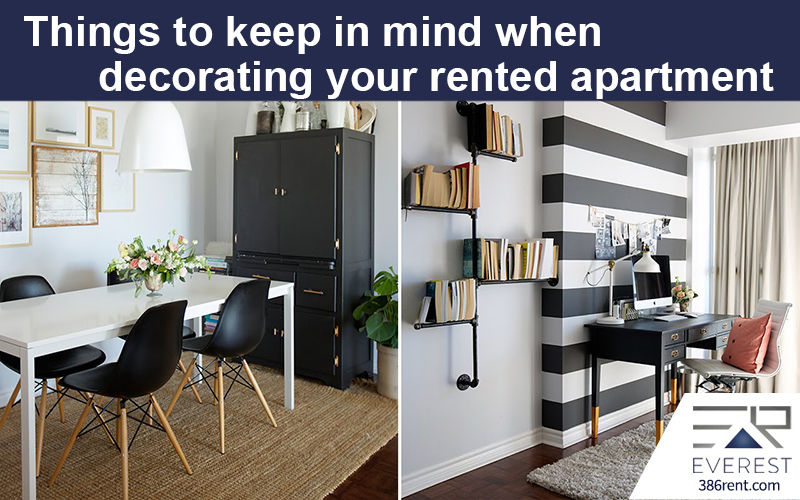 Things To Keep In Mind When Decorating Your Rented Apartment